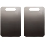 Deski do krojenia - ERNESTO ERNESTO Deska do krojenia, można myć w zmywarce (Szary 2 szt.) - miniaturka - grafika 1