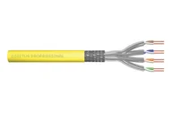 Patchcordy - Digitus Kabel instalacyjny kat.7A, S/FTP, Cca, AWG 22/1, LSOH, 1000m, żółty, szpula - miniaturka - grafika 1