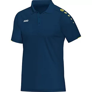 JAKO Classico Polo, Nightblue/Citro męskie - Koszulki męskie - miniaturka - grafika 1