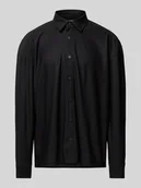 Koszule męskie - Kurtka koszulowa o kroju relaxed fit z plisami model ‘KARI’ - miniaturka - grafika 1