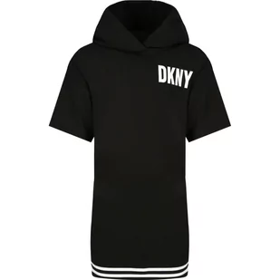 DKNY Kids Bluzka | Regular Fit - Bluzy dla dziewczynek - miniaturka - grafika 1