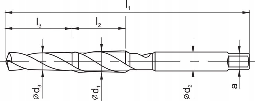 Fanar GWINTOWNIK M 4 KOMBI-D R30 6H HSS WIERTLO