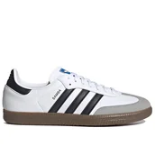 Buty sportowe męskie - Buty adidas Originals Samba OG H01877 - białe - miniaturka - grafika 1