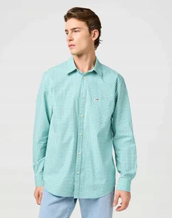 WRANGLER 1 PKT SHIRT LATIGO BAY 112362766 M - Koszule męskie - miniaturka - grafika 1