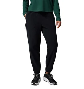 Columbia Damskie spodnie polarowe Sequoia Grove, joggery, czarne, M/R - Spodnie damskie - miniaturka - grafika 1