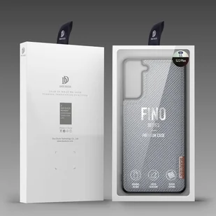 Dux Ducis Fino etui pokrowiec pokryty nylonowym materiałem Samsung Galaxy S22+ (S22 Plus) niebieski - Etui i futerały do telefonów - miniaturka - grafika 5