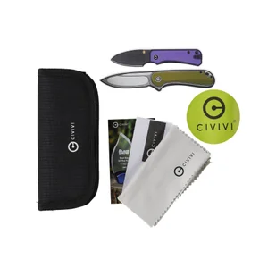 Nóż składany Civivi Baby Banter Wharncliffe C19068SC-2 purple - Noże - miniaturka - grafika 7