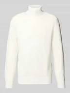 Swetry męskie - Golf o kroju regular fit z czystej bawełny - miniaturka - grafika 1