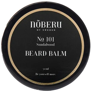 Nõberu Beard Balm Sandalwood (50ml) - Kosmetyki i akcesoria do pielęgnacji brody - miniaturka - grafika 1