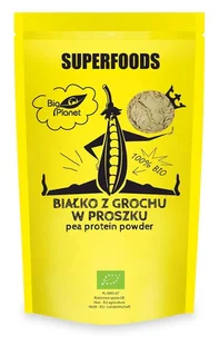 Bio Planet Białko z grochu w proszku BIO 150 g 000-0CF2-490FB - Zdrowa żywność - miniaturka - grafika 3