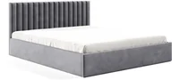 Łóżka - Łóżko FAME II 140x200 POJEMNIK+METALOWY STELAŻ riviera 91 - miniaturka - grafika 1