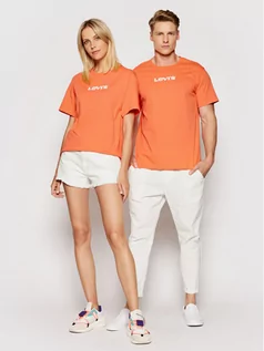 Koszulki męskie - Levi's T-Shirt A2083-0002 Pomarańczowy Regular Fit - grafika 1
