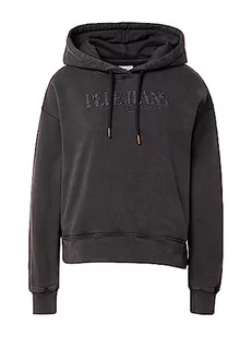 Pepe Jeans Lua Bluza damska, Czarny (czarny wyblakły), XS - Bluzy damskie - miniaturka - grafika 1