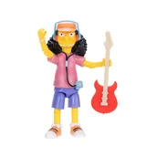 Figurki dla dzieci - The Simpsons JAKKS Pacific kolekcjonerska figurka Otto, 12,7 cm, z akcesoriami do gitary elektrycznej, przegubowa figurka akcji, opakowanie kolekcjo.. - miniaturka - grafika 1