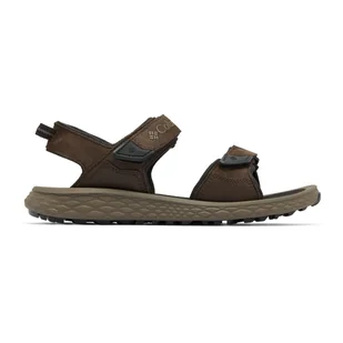 Męskie Sandały COLUMBIA KONOS HIKER 2-STRAP 2121561231 – Brązowy - Sandały męskie - miniaturka - grafika 1