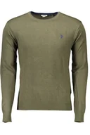 Portfele - ZIELONA SWETER MĘSKI US POLO - miniaturka - grafika 1
