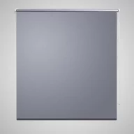 Rolety - vidaXL Roleta okienna zaciemniająca szara 100 x 175 cm - miniaturka - grafika 1