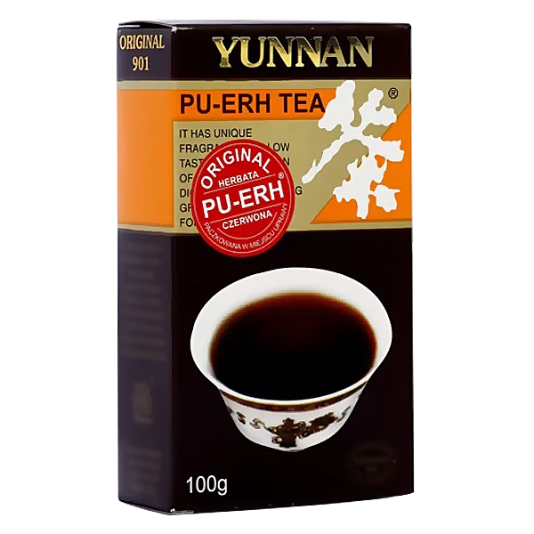 Yunnan Pu-Erh Tea 100 g herbata liściasta czerwona