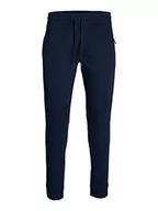 Spodenki męskie - Bestseller A/S Męskie spodnie dresowe JPSTWILL JJJAX Sweat Pant NB NOOS, Navy Blazer, XL, granatowy blezer, XL - miniaturka - grafika 1