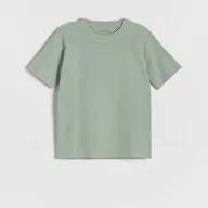 Koszulki dla chłopców - Reserved - T-shirt oversize - Zielony - miniaturka - grafika 1