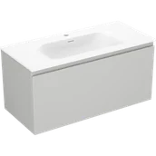 Szafki łazienkowe - Mexen Orio szafka łazienkowa 100 cm z umywalką Vela, 1 szuflada, szara mat/biała mat - 91A10-10047-1-BF62-W23M01 - miniaturka - grafika 1