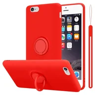 Etui i futerały do telefonów - Etui ochronne Cadorabo do Apple iPhone 6 PLUS / 6S PLUS w kolorze czerwonym etui na telefon komórkowy pokrowiec z TPU - miniaturka - grafika 1