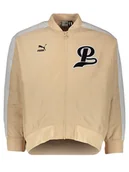 Kurtki damskie - Puma Kurtka przejściowa "PMA-W Team" w kolorze beżowym - miniaturka - grafika 1
