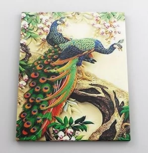 Paw królewski - malowanie po numerach 50x40 cm - Malowanie po numerach - miniaturka - grafika 1