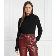 Swetry damskie - TWINSET Sweter | Regular Fit | z dodatkiem wełny i kaszmiru - miniaturka - grafika 1