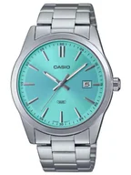 Zegarki męskie - ZEGAREK MĘSKI CASIO TIFFANY BLUE MTP-VD03D-2A + BOX - miniaturka - grafika 1
