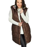 Moda i Uroda OUTLET - Damski bezrękawnik kamizelka plus size z kratką STELLA-S - miniaturka - grafika 1