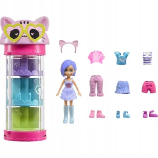 Lalka Polly Pocket Karuzelka Stylu zestaw kotek - Lalki dla dziewczynek - miniaturka - grafika 1