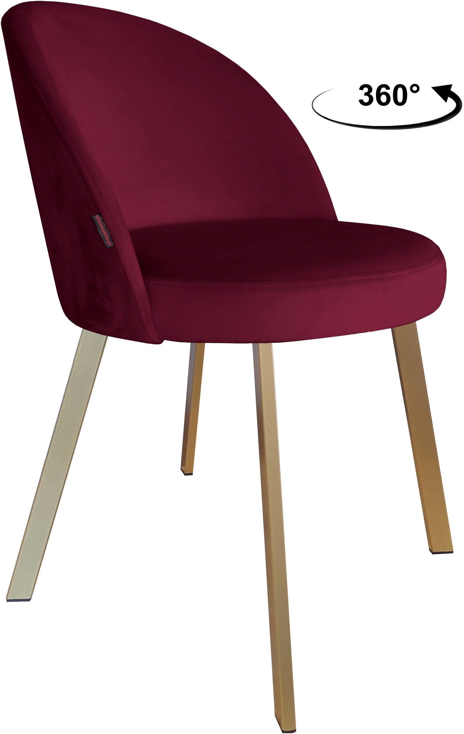 Krzesło obrotowe Trix podstawa Profil złota MG02