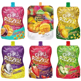 Zestaw 6 x MUS Przecier Mango Chrupaczka MIX - Koncentraty warzywne, przeciery - miniaturka - grafika 1