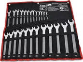 Klucze i nasadki - Geko ZESTAW KLUCZY PŁASKO-OCZKOWYCH 25EL. 6-32MM CRV-CS SATYNA4 T00653 GEKO - miniaturka - grafika 1