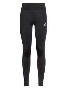 Odlo Legginsy "Essential" w kolorze czarnym do biegania - Spodnie sportowe damskie - miniaturka - grafika 1