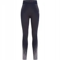 Pozostała odzież narciarska - Legginsy termoaktywne damskie ODLO Performance Warm Blackcomb fioletowe M - miniaturka - grafika 1