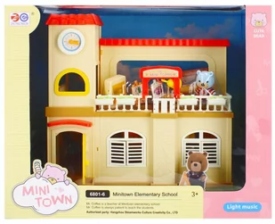 Mega Creative Figurka Mini Town Szkoła 482949 6801-6 - Figurki dla dzieci - miniaturka - grafika 1