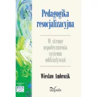 Pedagogika i dydaktyka - Impuls Pedagogika resocjalizacyjna - WIESŁAW AMBROZIK - miniaturka - grafika 1