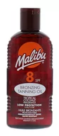 Balsamy i kremy do opalania - MALIBU Bronzing Tanning Oil SPF8 preparat do opalania ciała 200 ml dla kobiet - miniaturka - grafika 1