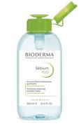 Płyny micelarne - Bioderma SEBIUM H2O Antybakteryjny płyn micelarny do oczyszczania twarzy - 500 m - miniaturka - grafika 1