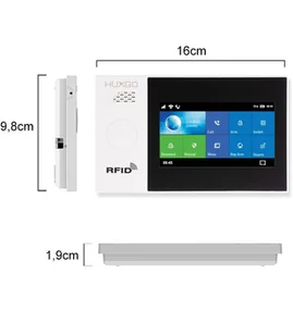 Bezprzewodowy alarm 4G LTE GSM + WiFi - HXA007 R9 + syrena bezprzewodowa 120 db kompatybilny z aplikacją TUYA SMART - Alarmy - miniaturka - grafika 5