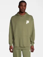 Bluzy męskie - Bluza męska z kapturem kangurka Fila FAM0135-60012 S Zielona (4064556358059). Bluzy z kapturem męskie - miniaturka - grafika 1