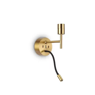 Ideal Lux Podstawa kinkietu SET UP MAP2 mosiądz 259857 - Lampy ścienne - miniaturka - grafika 1