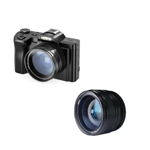 INF Aparat cyfrowy 4K, 48MP, CMOS, 16x zoom, samowyzwalacz - Aparaty Cyfrowe - miniaturka - grafika 1
