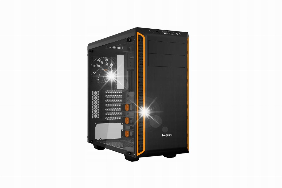 Obudowa do komputera be quiet! Pure Base 600 Window Orange Midi Tower ATX