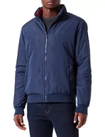 Kurtki męskie - Hackett London Męska kurtka Heritage Windbreaker Jacket, granatowa, XL (DE) - miniaturka - grafika 1