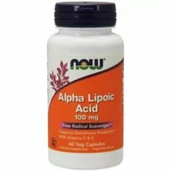 Suplementy naturalne - Now Foods ALA - Kwas Alfa Liponowy 100 mg + Kwas Askorbinowy + Witamina E (60 kaps.) - miniaturka - grafika 1