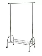 Wieszaki i stojaki - Wieszak na ubrania Denver srebrny - miniaturka - grafika 1