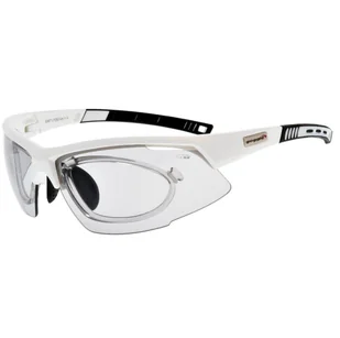 Fotochromowe okulary sportowe z ramką korekcyjną GOGGLE E867-2R - Okulary sportowe - miniaturka - grafika 1